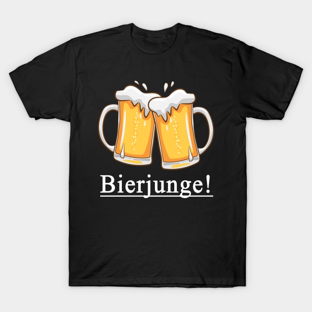 Bierjunge! T-Shirt by FashionBlack